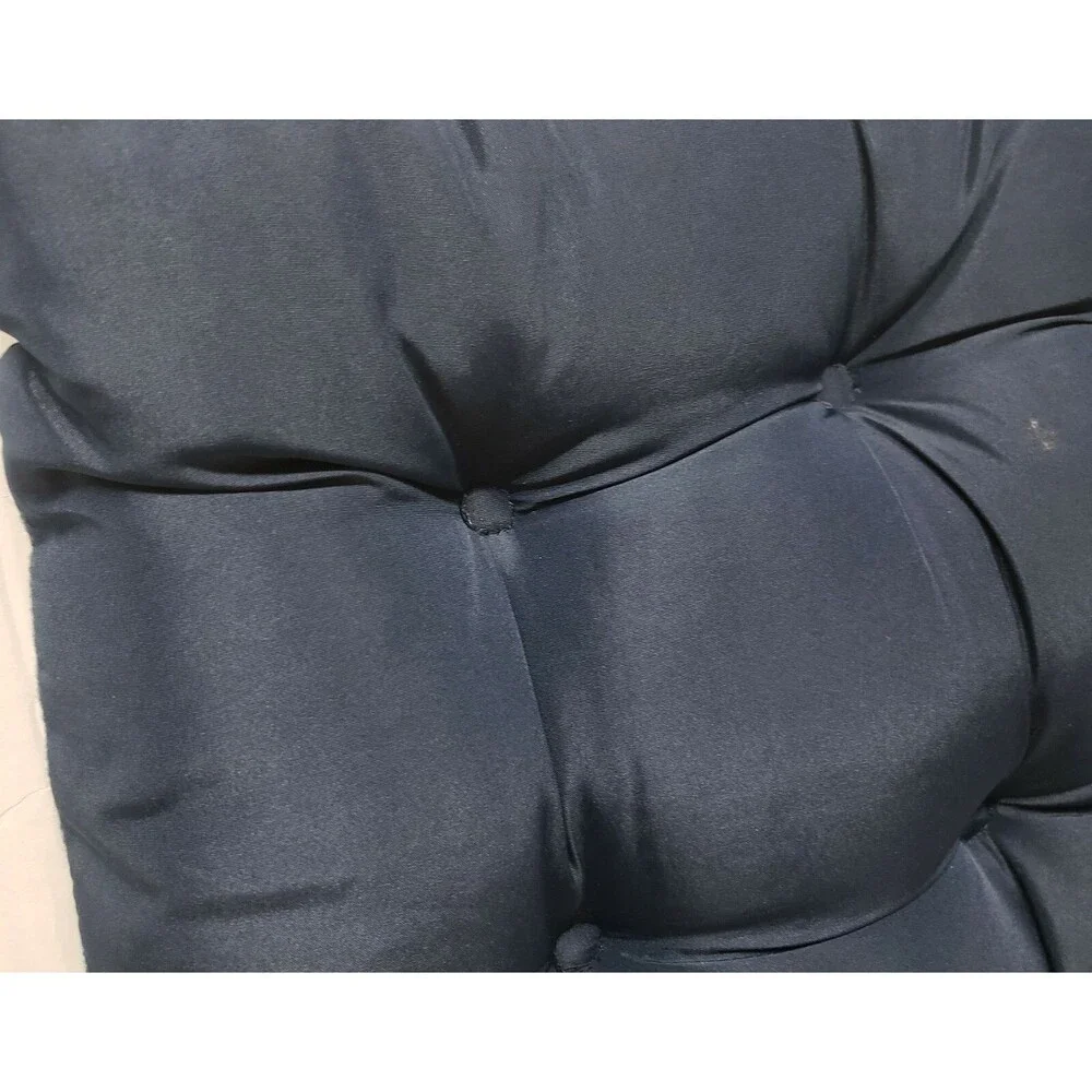 SET OF 4 THICK REVERSIBLE CUSHION CHAIR PADS w/ties (15x15